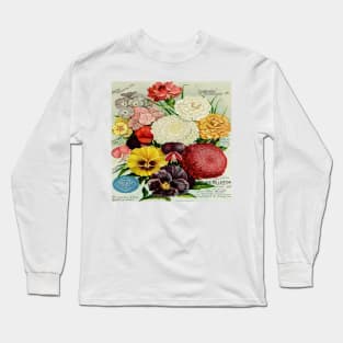 A. W. Livingston's Sons vintage flowers Long Sleeve T-Shirt